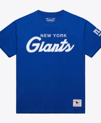 Mitchell & Ness Men's Royal New York Giants Head Coach Classic T-Shirt