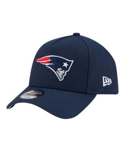 New Era Big Boys and Girls Navy New England Patriots 9FORTY A-Frame Adjustable Hat