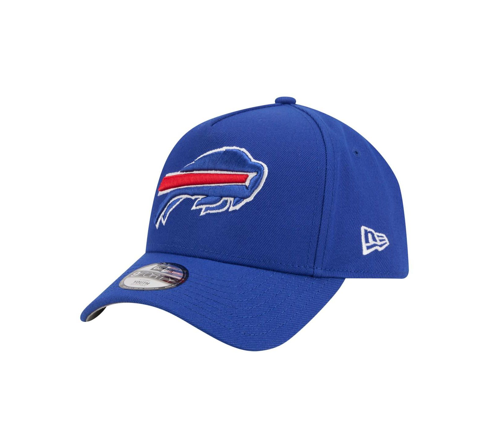 Кепка New Era 9FORTY A-Frame, регулируемая, Buffalo Bills, для мальчиков и девочек