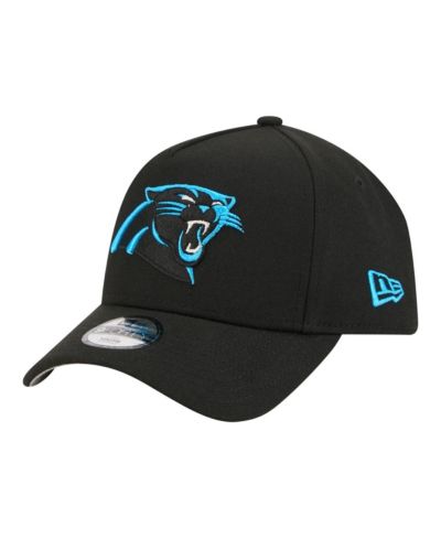 New Era Big Boys and Girls Black Carolina Panthers 9FORTY A-Frame Adjustable Hat