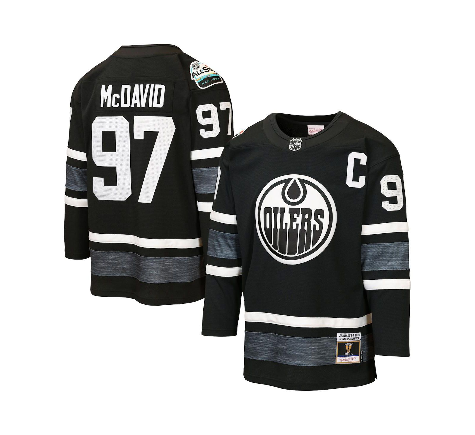 Детская джерси Mitchell & Ness Connor McDavid Edmonton Oilers 2019 All-Star Game