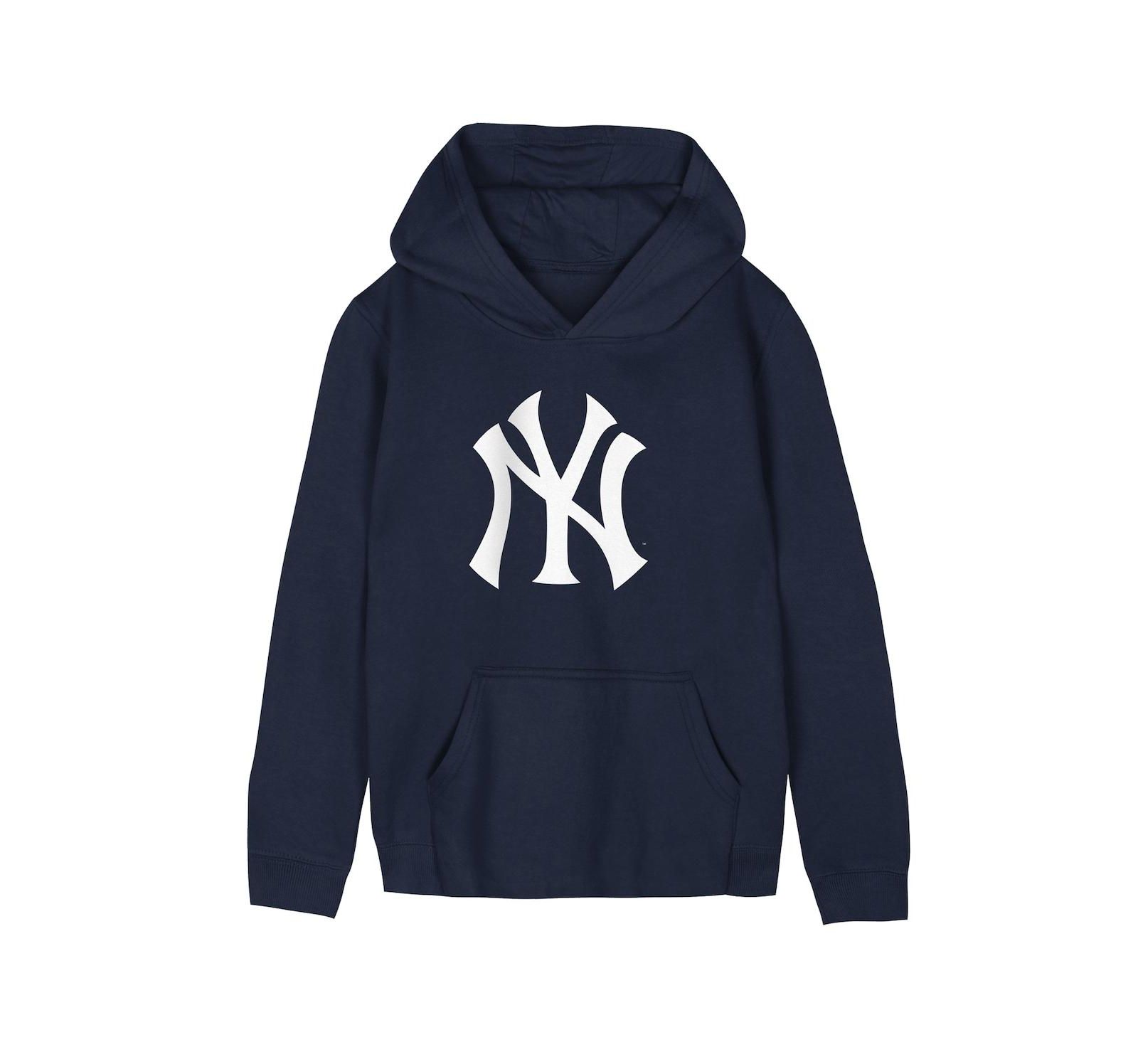 Outerstuff Preschool Navy New York Yankees Primary Logo Fleece Hoodie