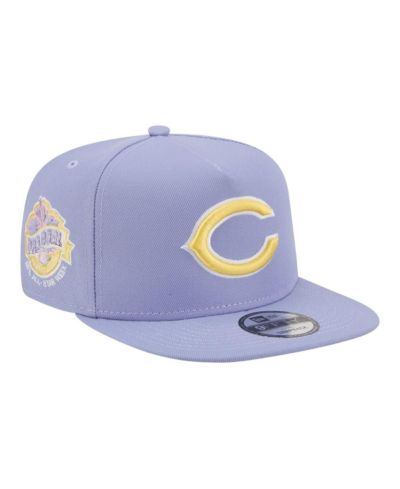 New Era Men's Lavender Chicago Bears Bloom A-Frame 9FIFTY Snapback Hat