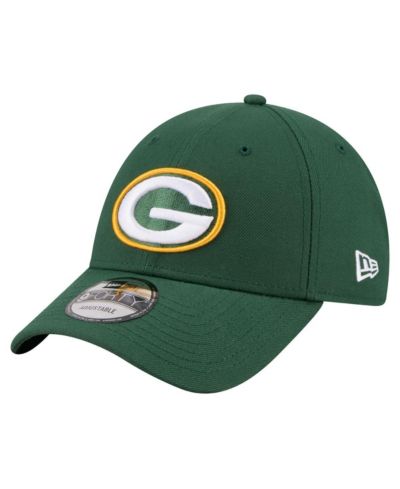 New Era Men's Green Green Bay Packers Core Team 9FORTY Adjustable Hat
