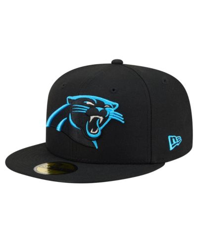New Era Men's Black Carolina Panthers 59FIFTY Fitted Hat