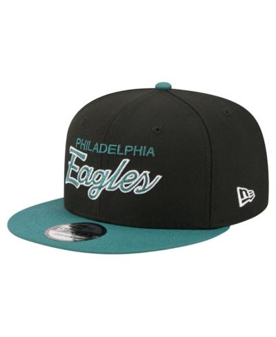Мужская кепка New Era Philadelphia Eagles Core Team Script 9FIFTY Snapback, черная