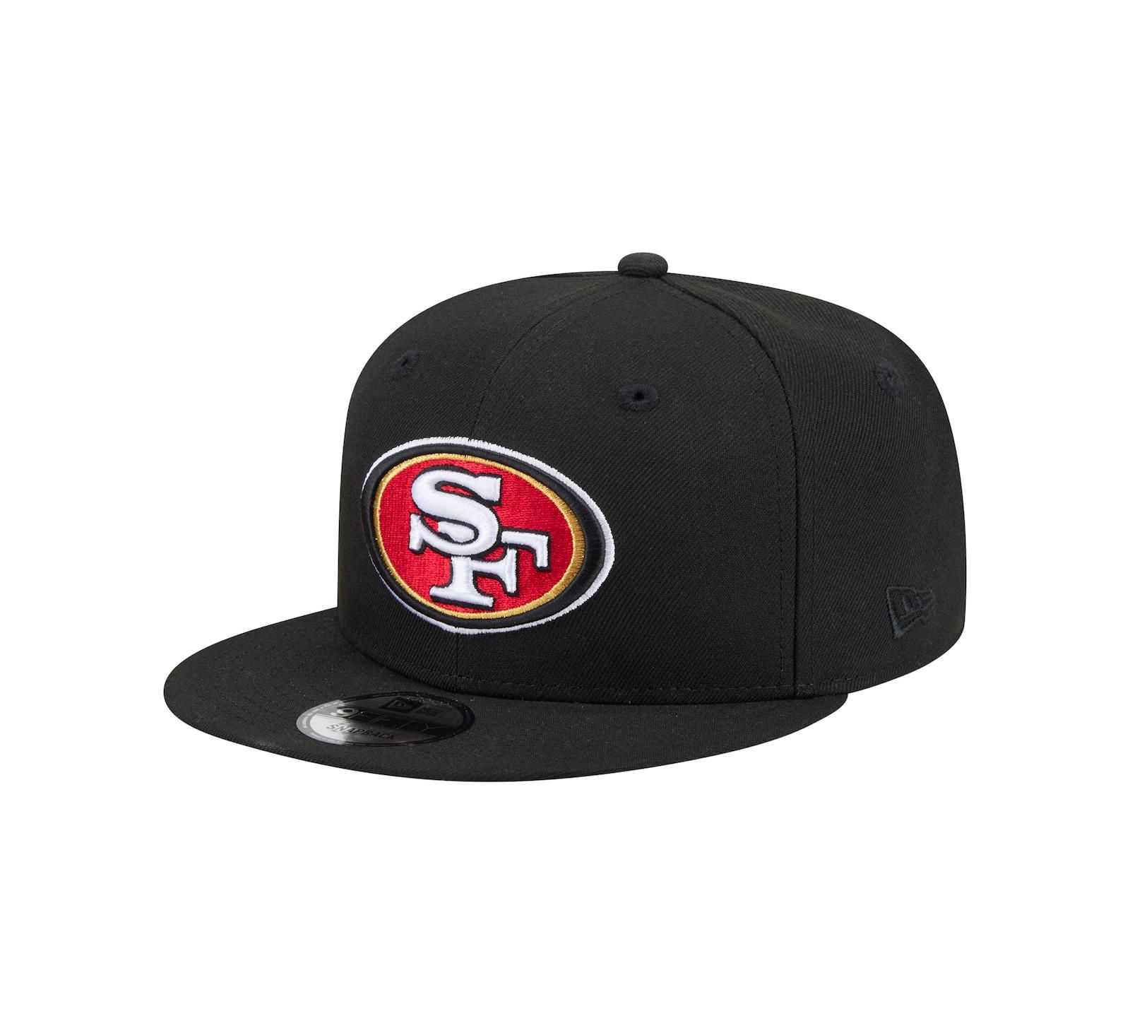 Мужская кепка New Era San Francisco 49ers 9FIFTY Snapback, черная