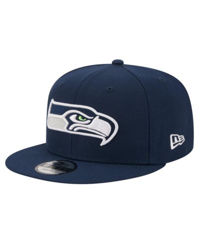New Era Men's Navy Seattle Seahawks 9FIFTY Snapback Hat