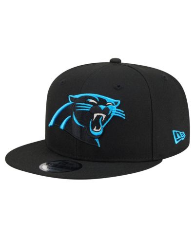 New Era Мужская черная бейсболка Carolina Panthers 9FIFTY с застежкой-snapback