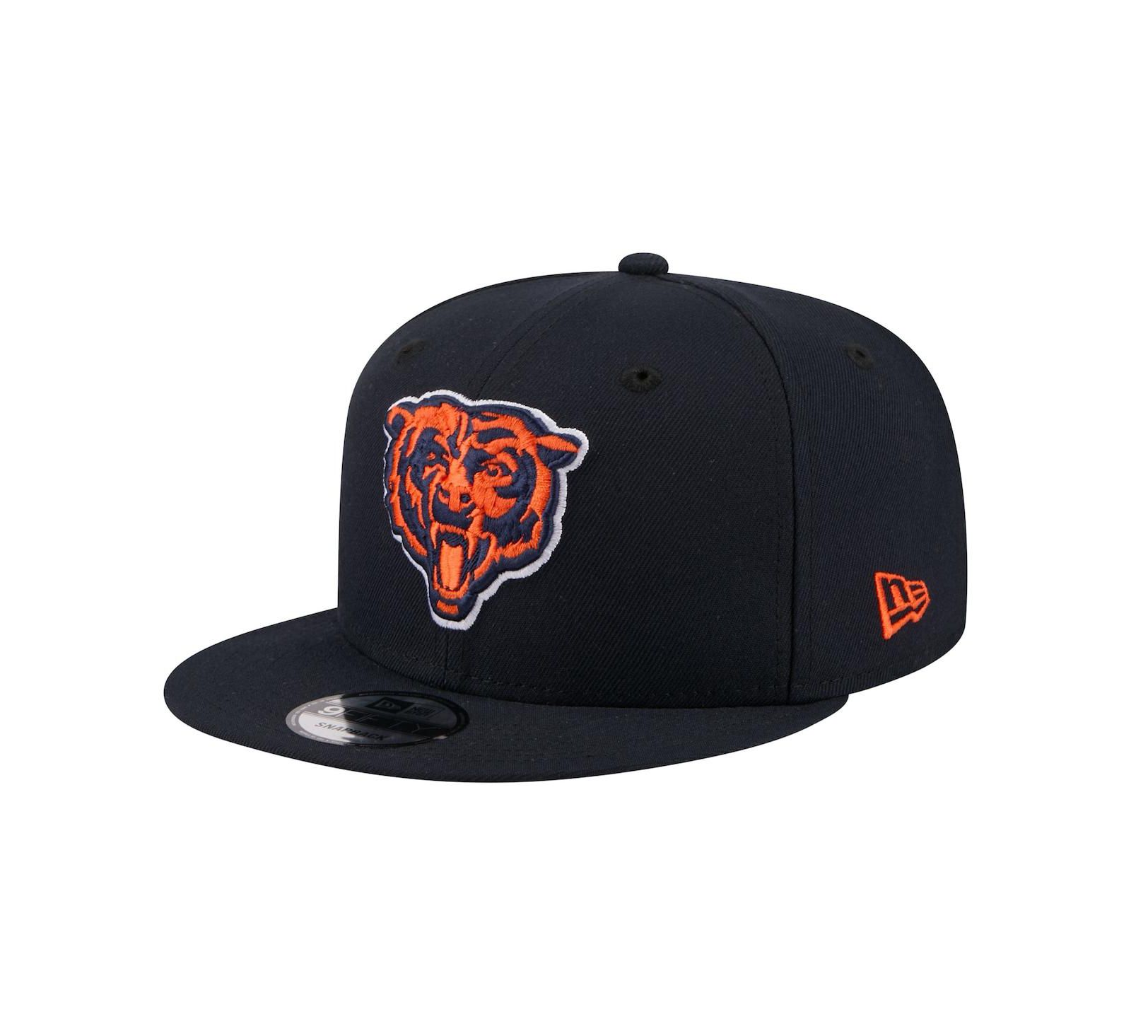 Мужская кепка New Era Navy Chicago Bears 9FIFTY Snapback
