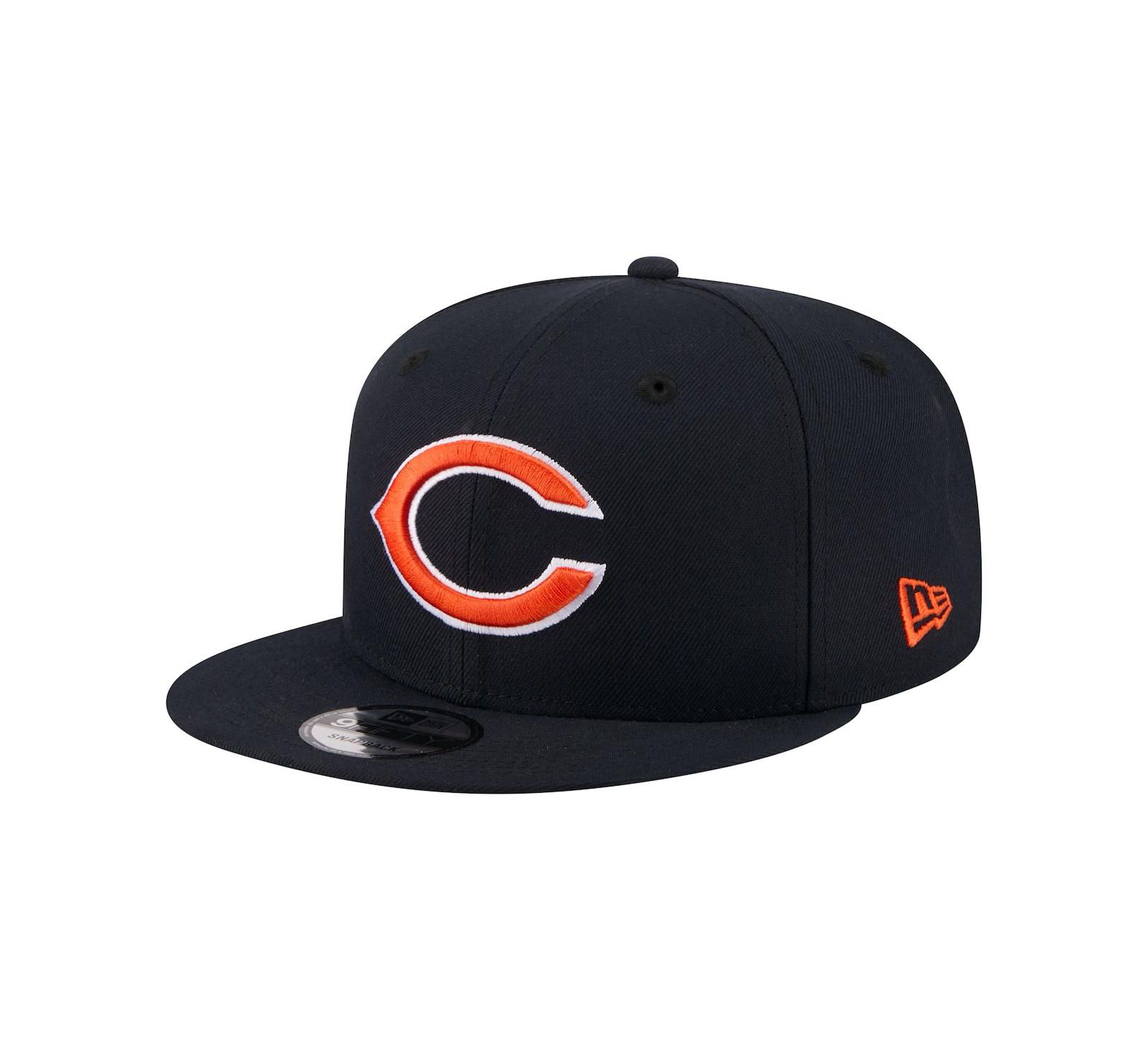 Мужская кепка New Era Navy Chicago Bears 9FIFTY Snapback
