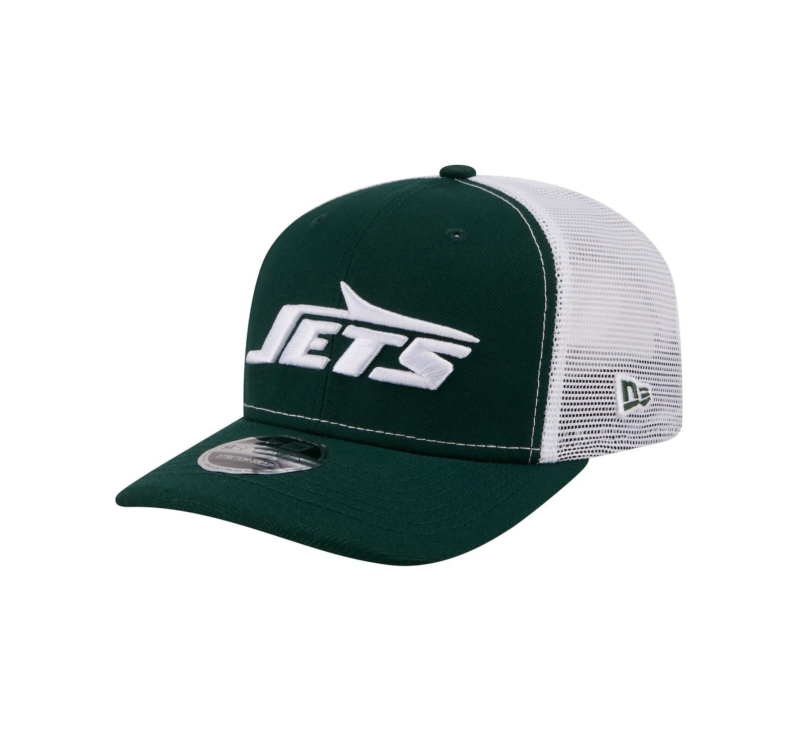 New Era Мужская кепка New York Jets 9SEVENTY Trucker, зеленая