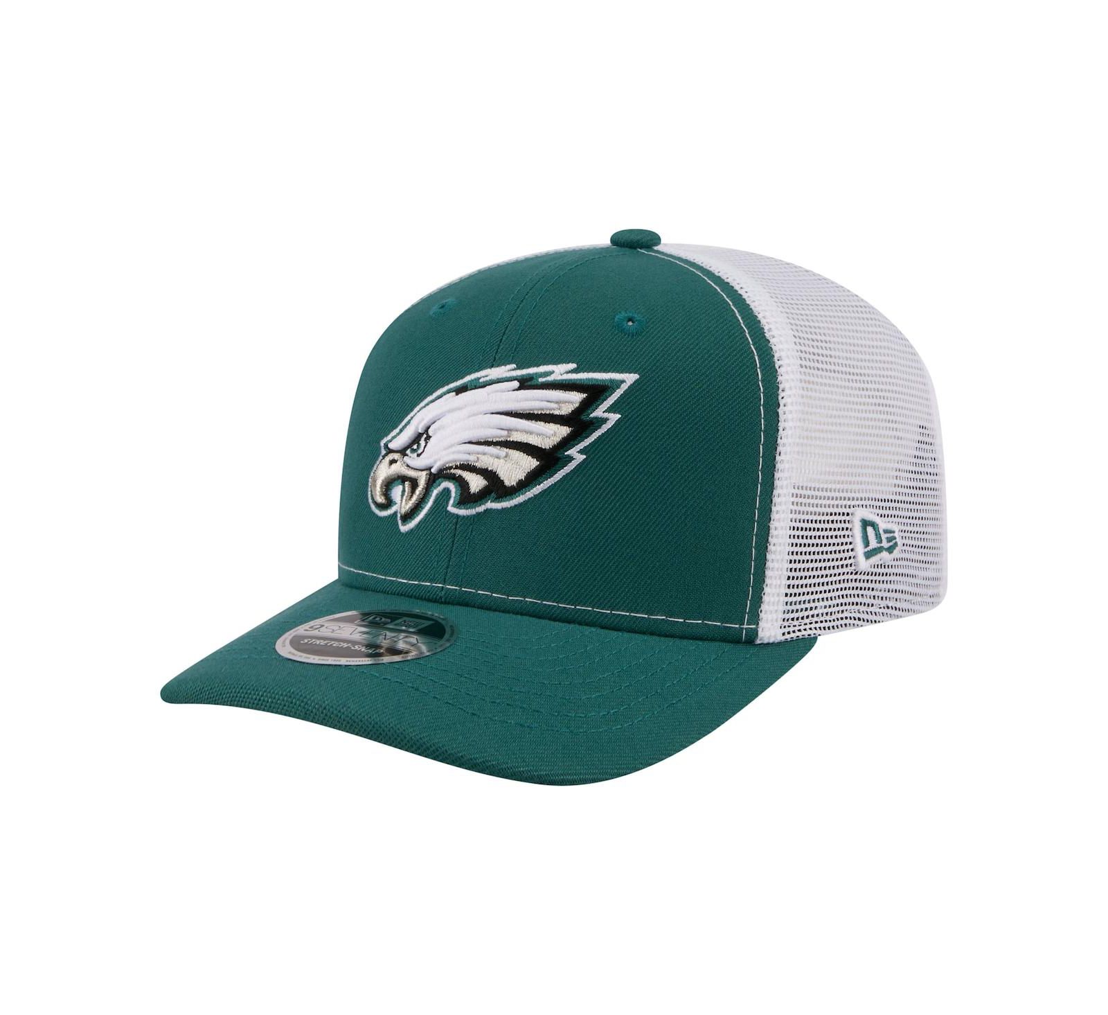 Мужская кепка-тракер New Era Philadelphia Eagles Kelly Green 9SEVENTY