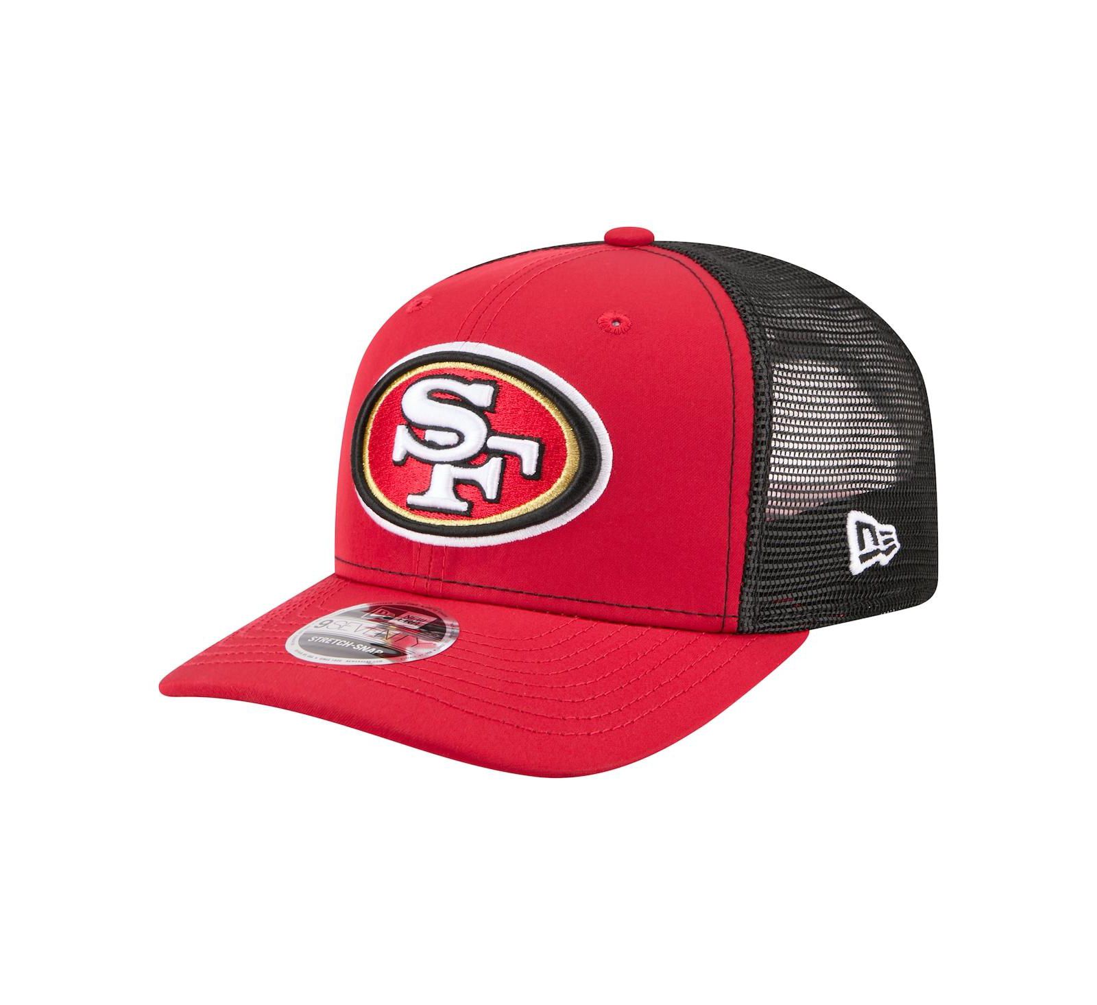 New Era Men's Red San Francisco 49ers 9SEVENTY Trucker Adjustable Hat