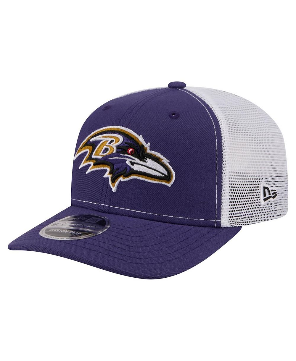 Мужская кепка New Era Baltimore Ravens 9SEVENTY Trucker регулируемая фиолетовая