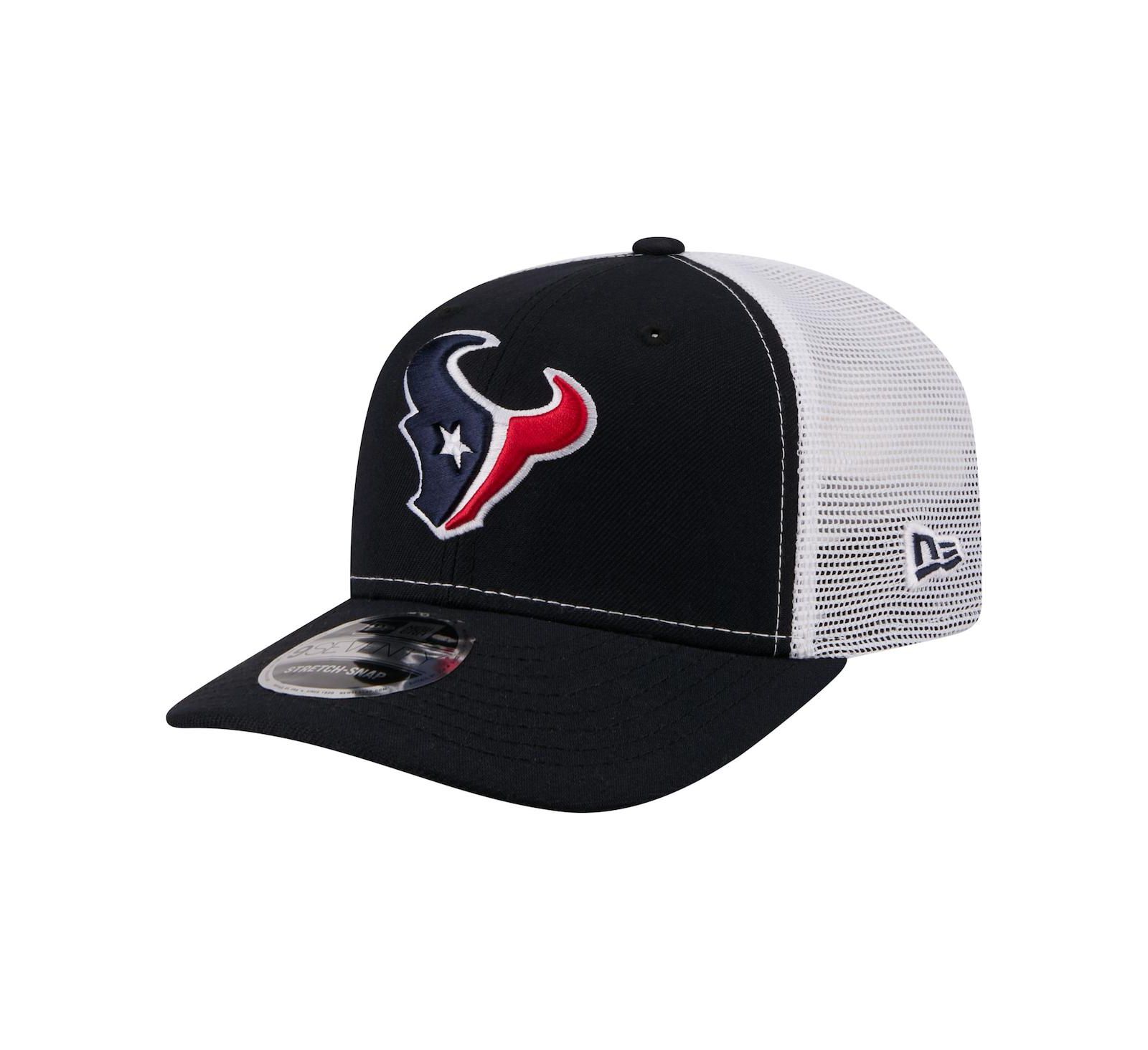 New Era Men's Navy Houston Texans 9SEVENTY Trucker Adjustable Hat