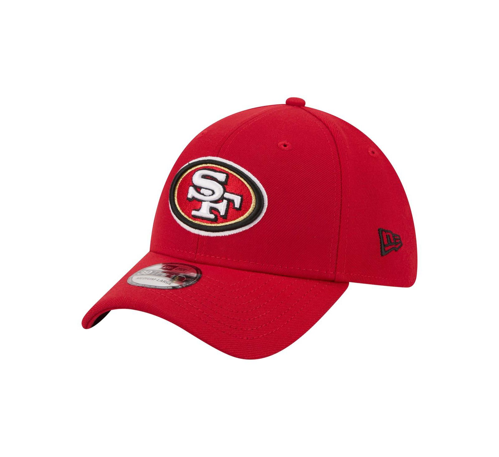 New Era Men's Red San Francisco 49ers Core Team 39THIRTY Flex Hat