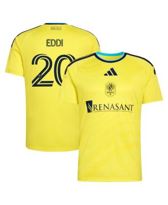 Adidas Men's Edvard Tagseth Yellow Nashville SC 2026 The Reverb Kit Replica Jersey