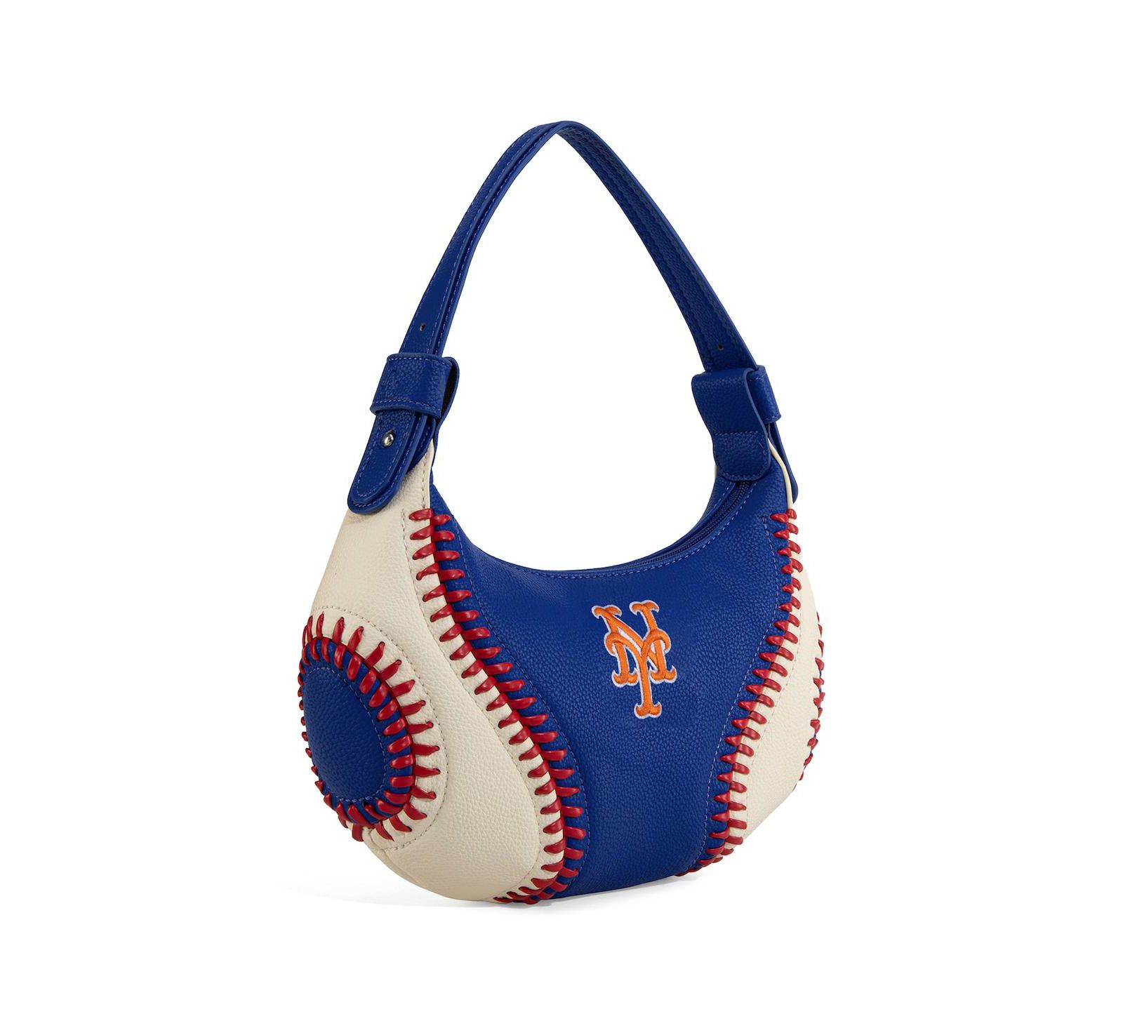 Montana West New York Mets Blue Shoulder Hobo Bag