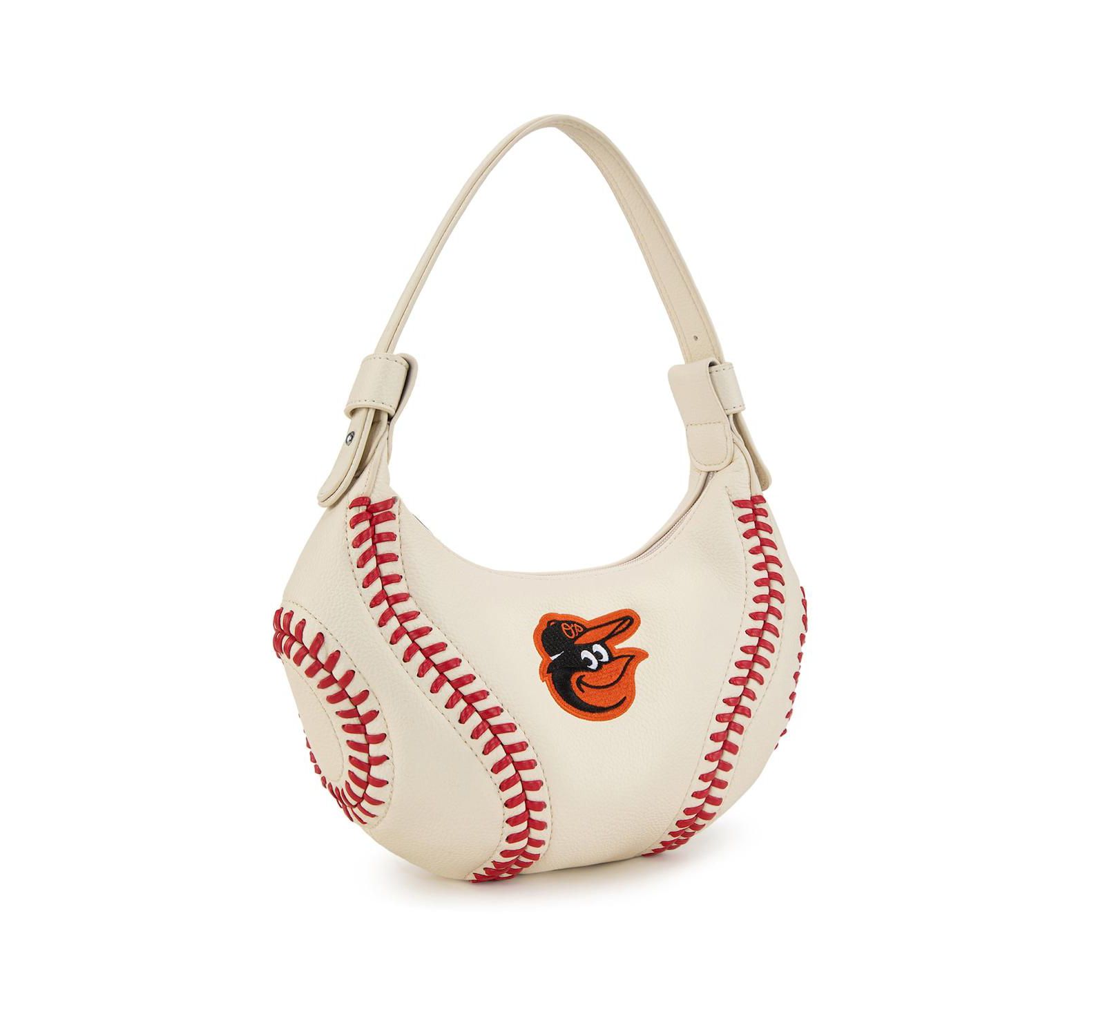 Montana West Baltimore Orioles Shoulder Hobo Bag