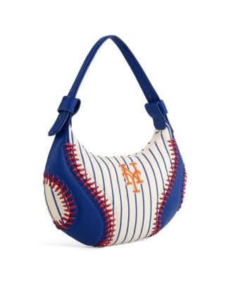 Белая сумка-хобо Montana West New York Mets Shoulder Bag