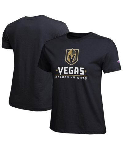 Женская футболка Champion Vegas Golden Knights Wordmark Lockup