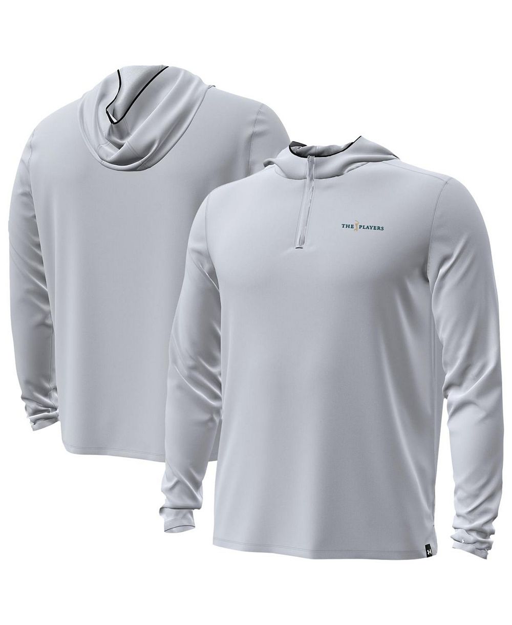 Under Armour Мужской худи THE PLAYERS Drive Strom Quarter-Zip Gray
