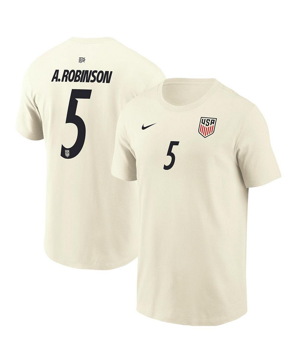 Nike Men's Antonee Robinson Cream USMNT Home Name & Number T-Shirt