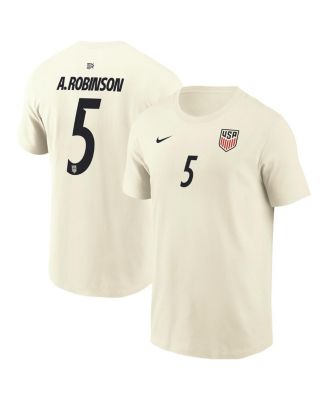 Nike Men's Antonee Robinson Cream USMNT Home Name & Number T-Shirt
