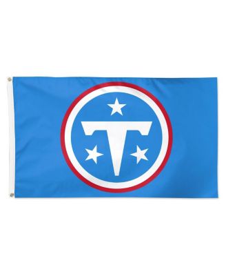 Флаг Wincraft Tennessee Titans односторонний deluxe 3' x 5' с основным логотипом