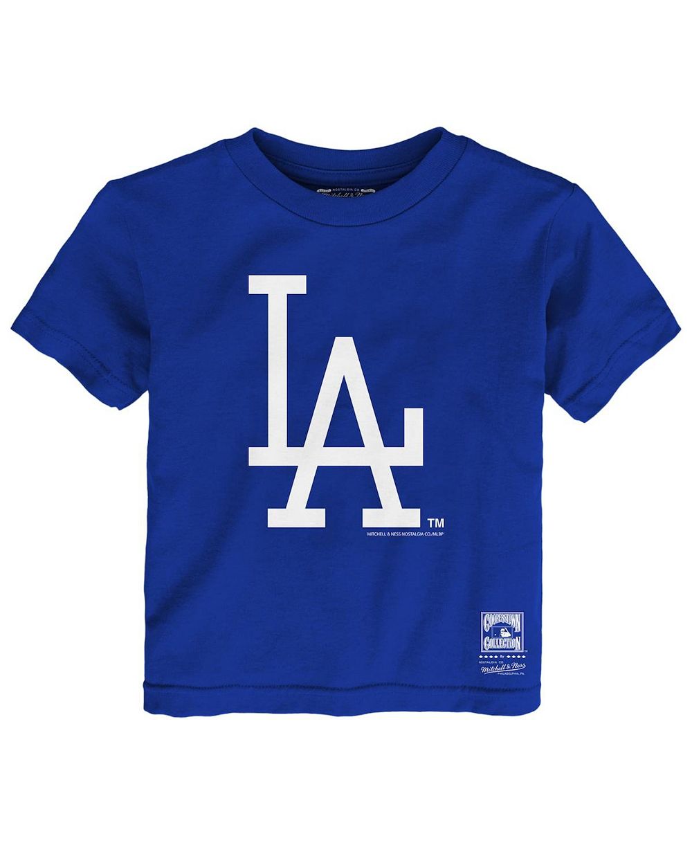 Mitchell & Ness детская футболка с ретро-логотипом Los Angeles Dodgers