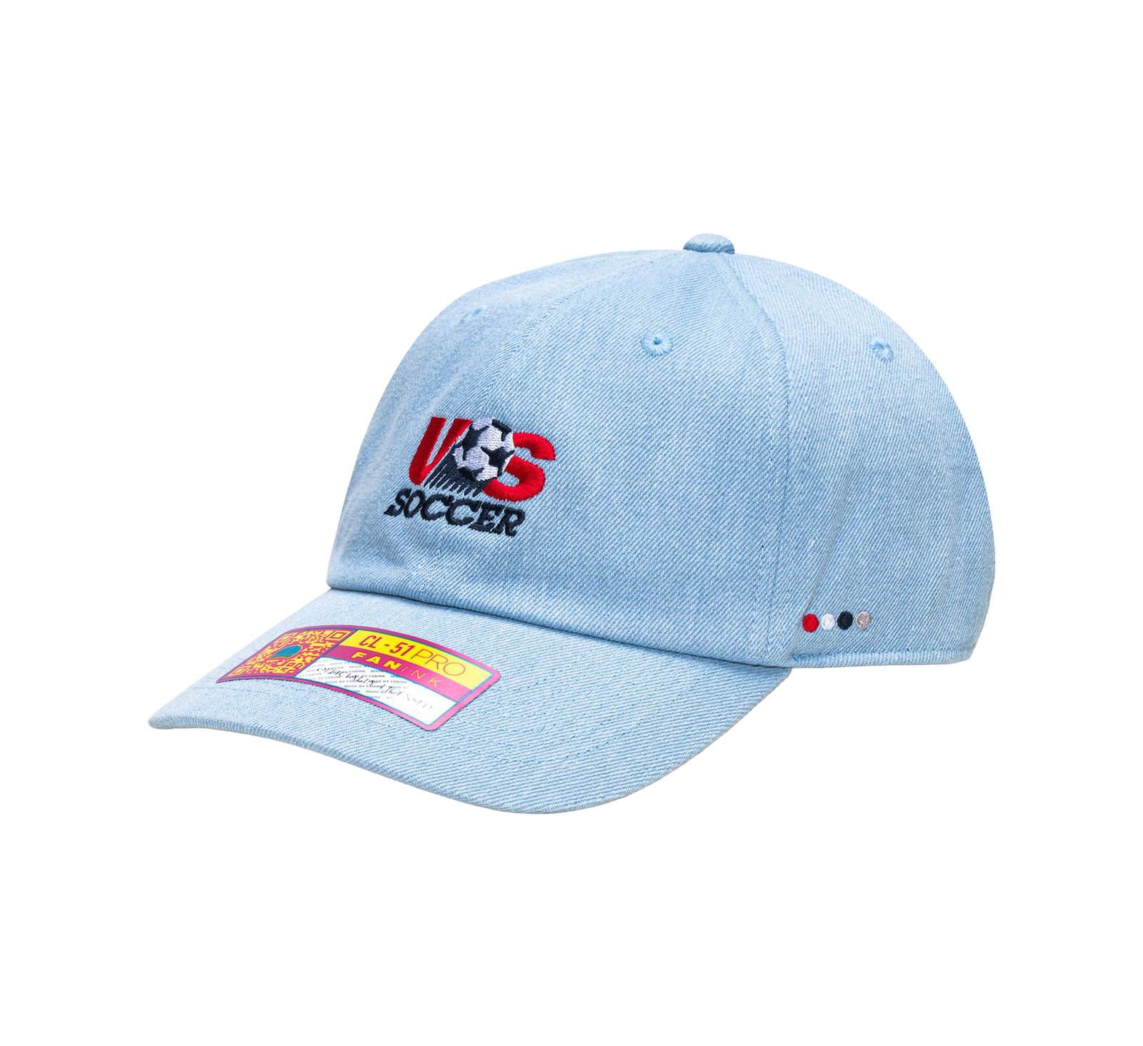 Fan Ink Men's and Women's Light Blue USMNT Making History Adjustable Trucker Hat