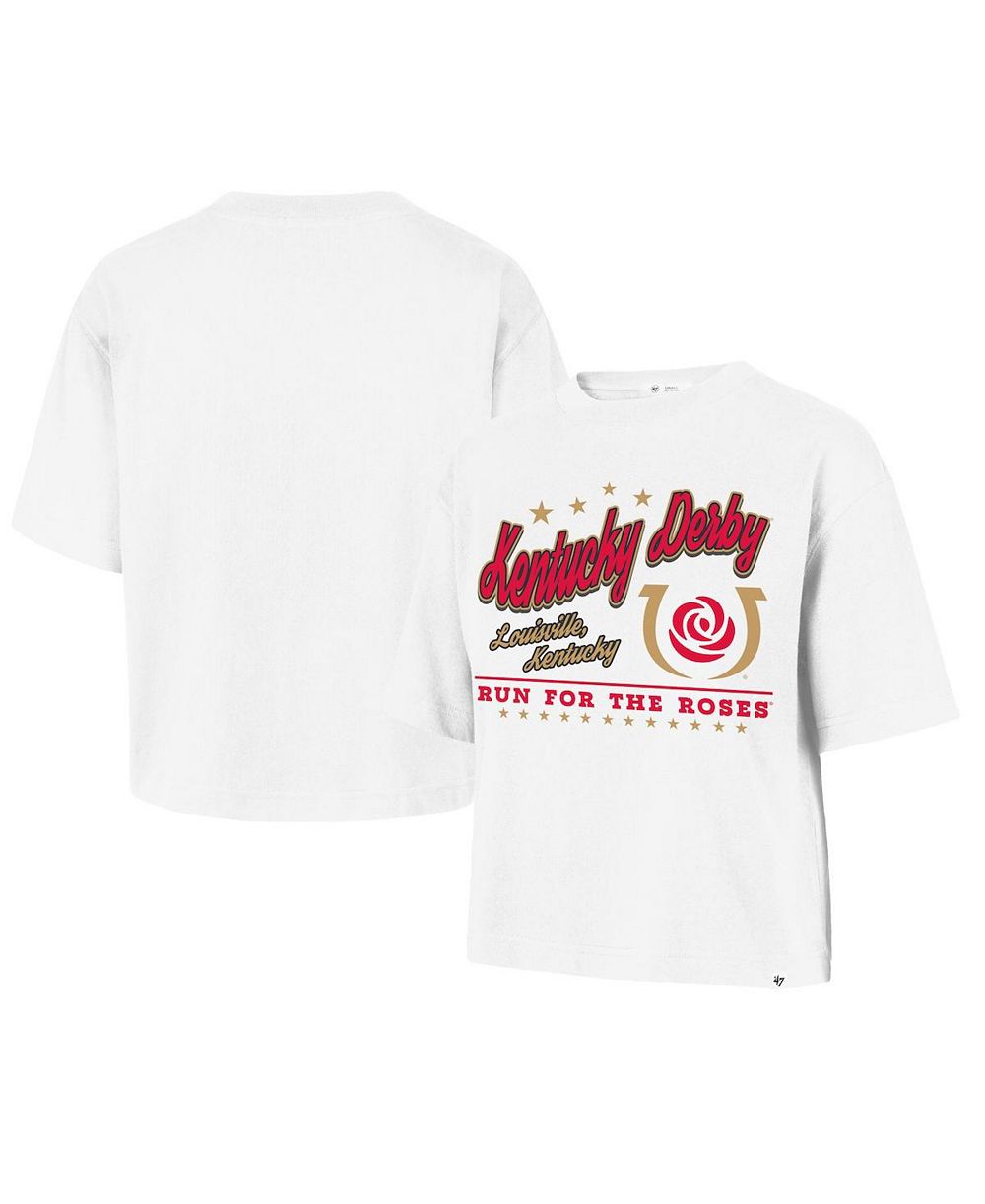 Женская футболка '47 Brand White Kentucky Derby Reed City T-Shirt