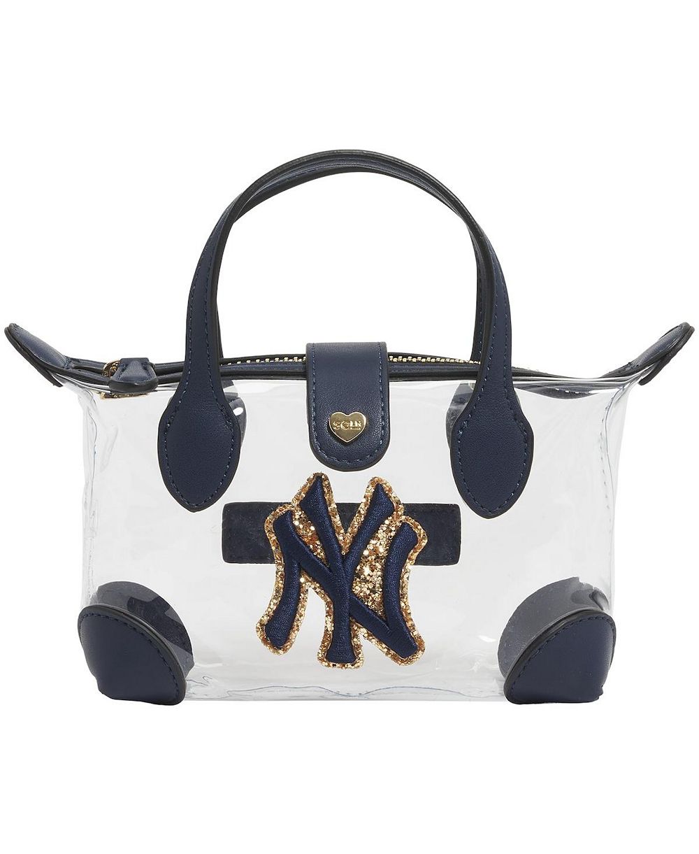 Stoney Clover Lane New York Yankees Clear Pouchette Crossbody Bag