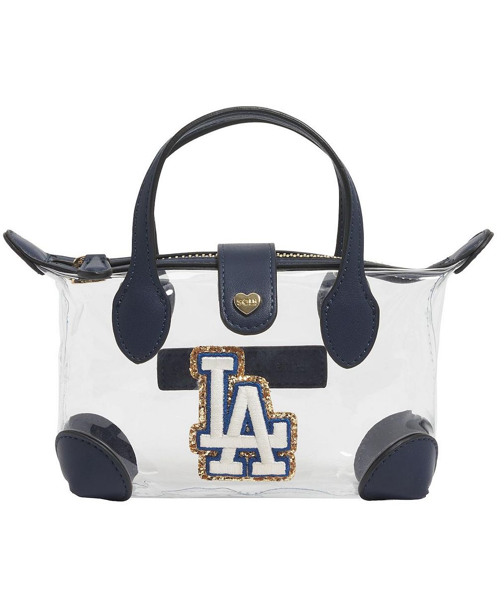 Stoney Clover Lane Los Angeles Dodgers Clear Pouchette Crossbody Bag