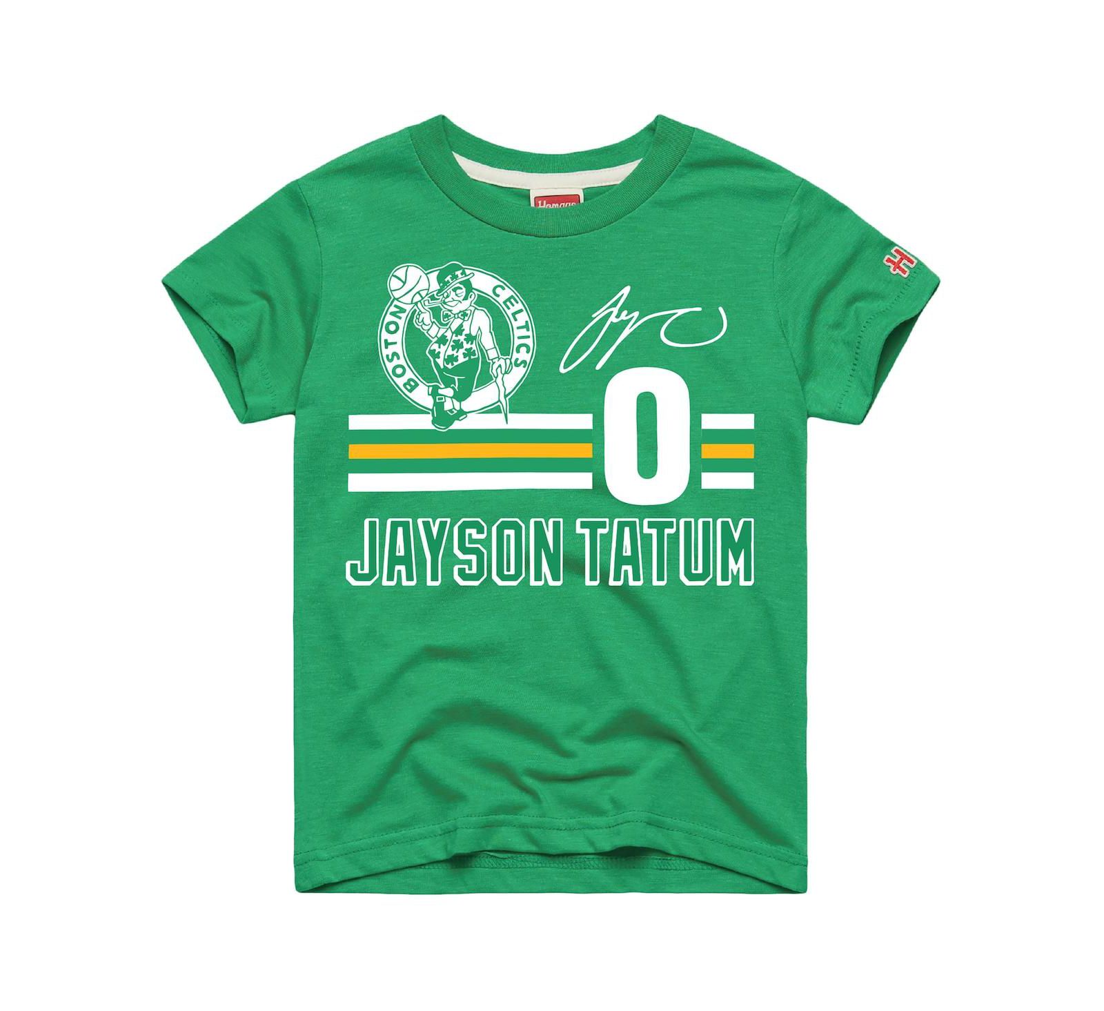 Детская футболка Homage Boston Celtics Remix Kelly Green