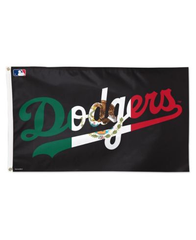 Делюкс флаг Wincraft Los Angeles Dodgers Mexico, односторонний, 3' x 5'