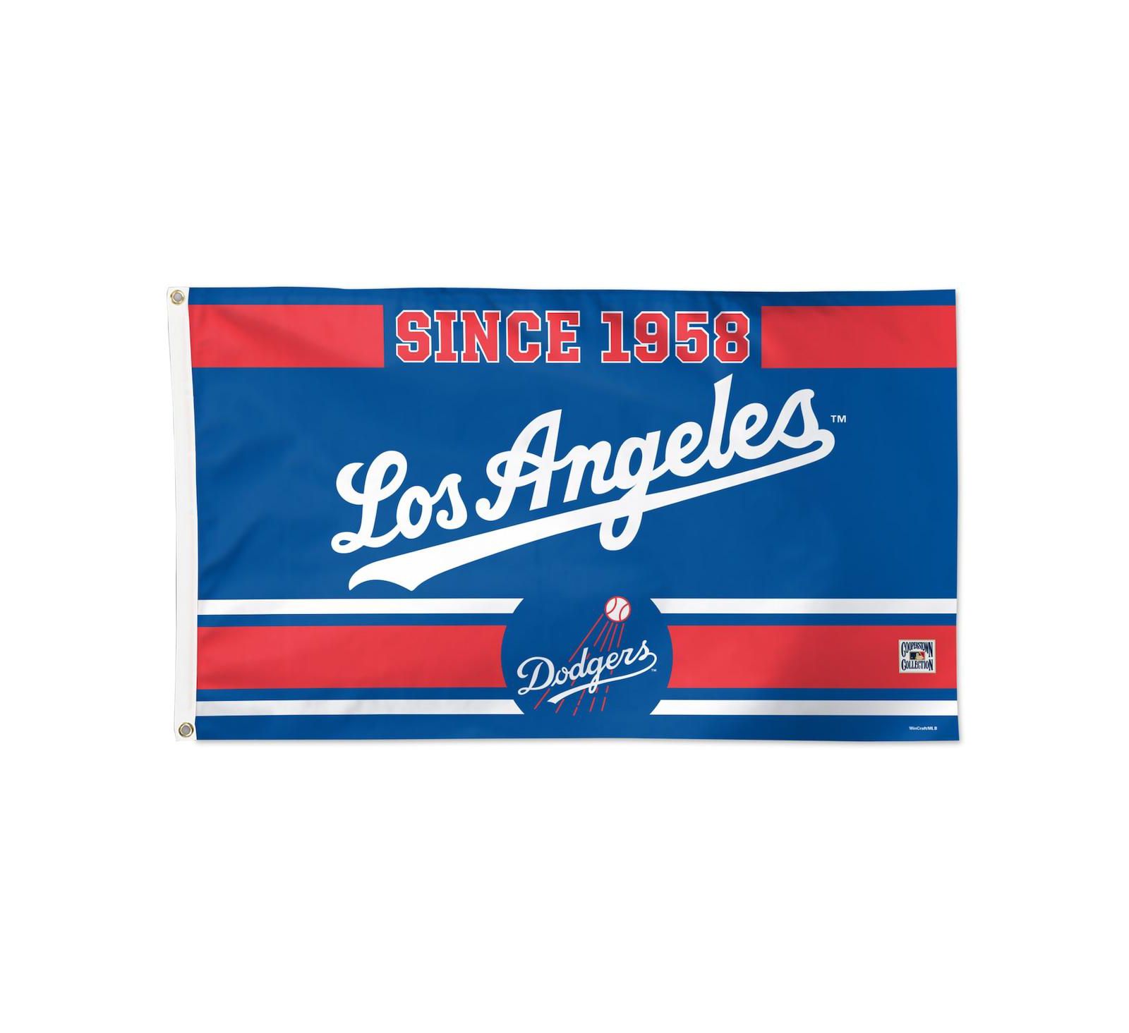 Wincraft Los Angeles Dodgers 3' x 5' Single-Sided Franchise Establishment Deluxe Flag