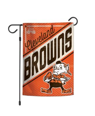 Садовый флаг Wincraft Cleveland Browns 12" x 18" с логотипом с двух сторон