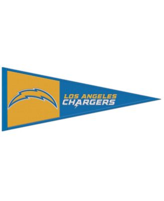 Шерстяный флаг Wincraft Los Angeles Chargers, логотип, 13" x 32"