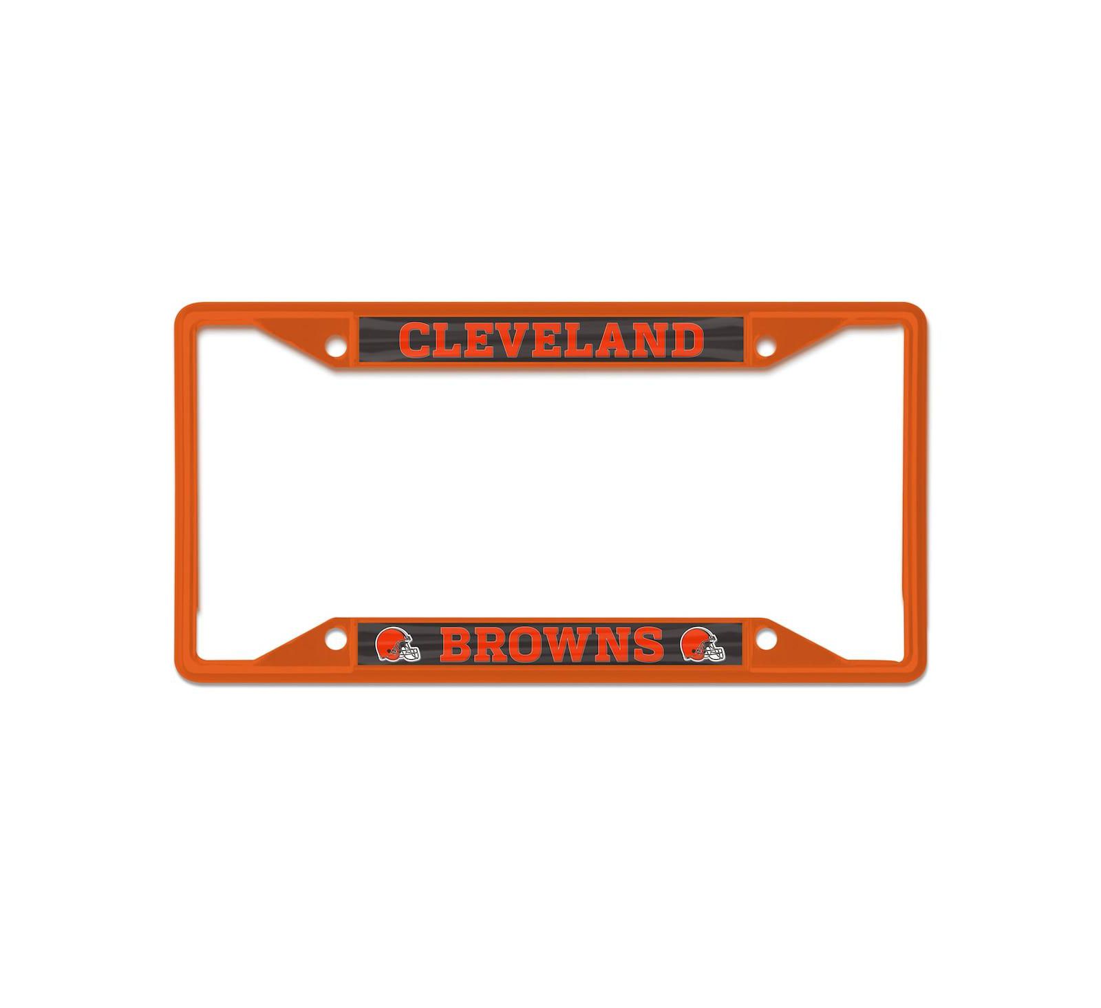 Wincraft Cleveland Browns Chrome Color License Plate Frame