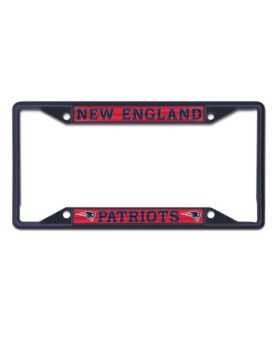 Рамка для номерного знака Wincraft New England Patriots Chrome Color