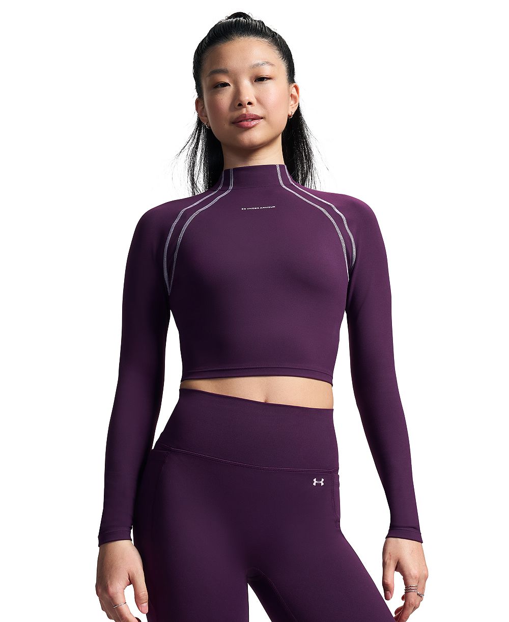 Женский топ Under Armour Motion с длинным рукавом и воротником-стойкой