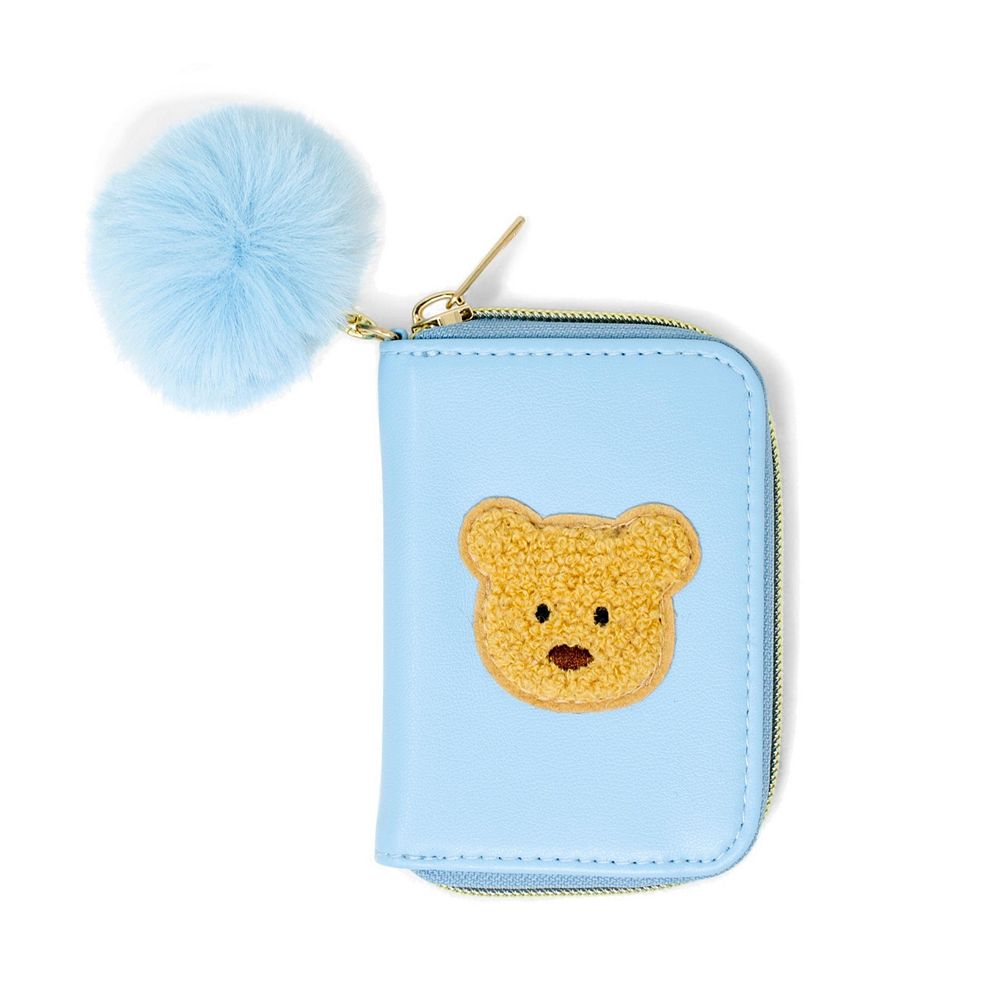 Детский кошелек ZOMI GEMS Teddy Pom Pom с молнией