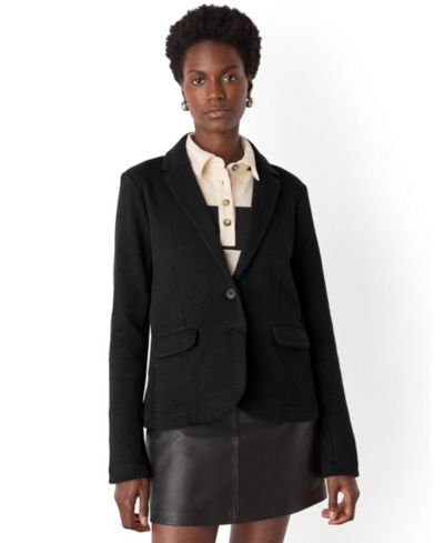 Whistles Women's Slim Jersey Blazer