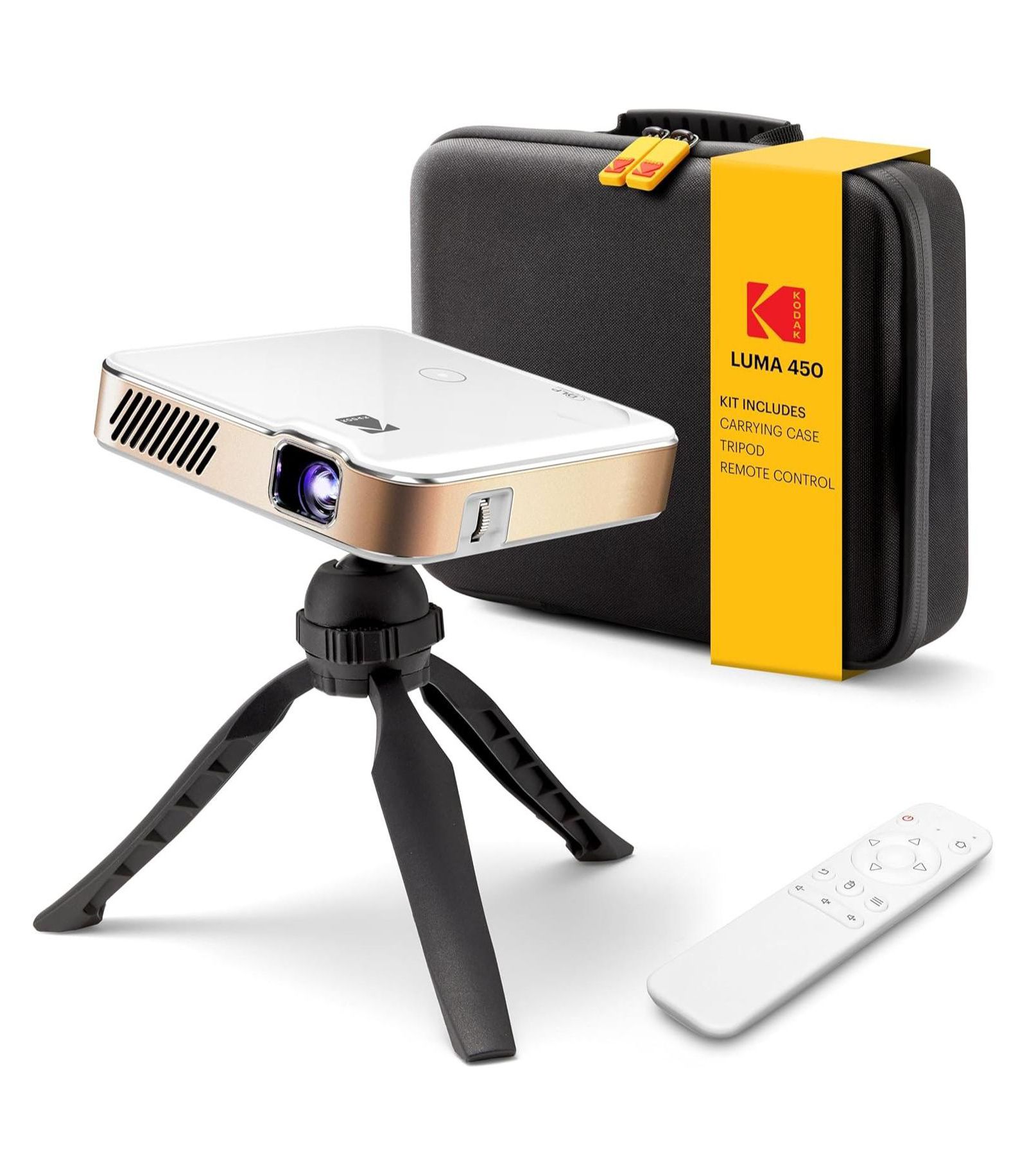 Kodak Luma 450 Full HD 200-Lumen Portable Pico Smart Projector