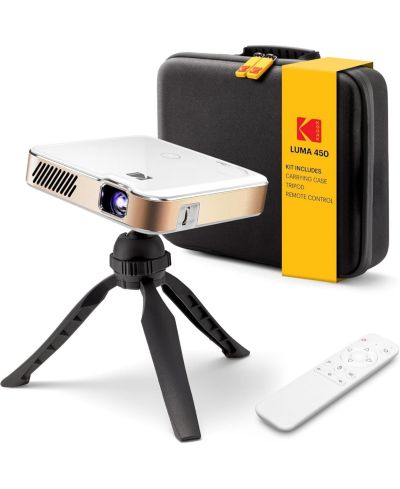Kodak Luma 450 Портативный проектор с штативом и чехлом