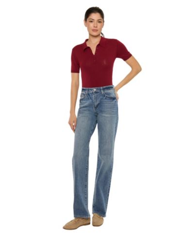 KanCan Женские джинсы Ophelia High Rise True Straight