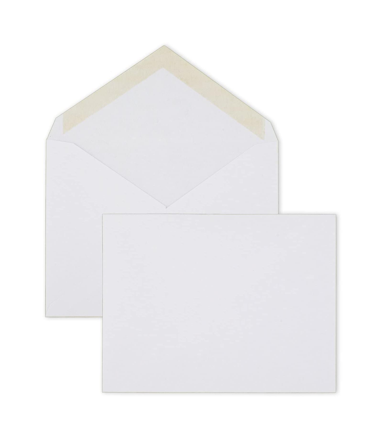 GNUADZ A2 Invitation Envelopes Gummed Closure Woven Paper