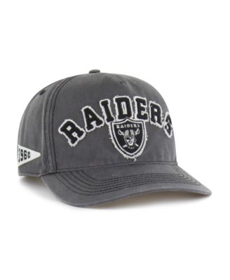 Мужская кепка '47 Brand Charcoal Las Vegas Raiders Calderwood Well Worn Hitch регулируемая